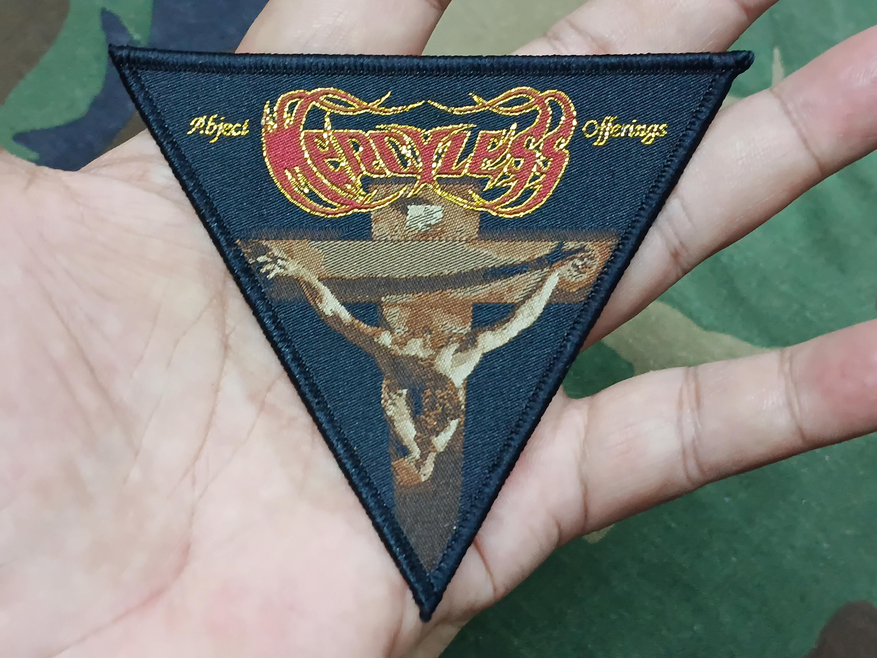 Mercy Less Project Mercyless/abject Offerings/woven Patches/deathmetal/sew-on/ - Etsy