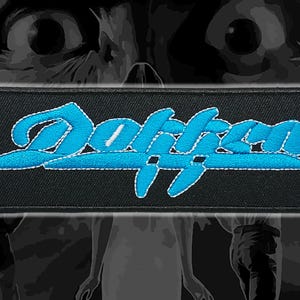DOKKEN&#39;Logo&#39;Embroidered Patches,Heavy Metal patches,Rock band patches,Battle Jacket,