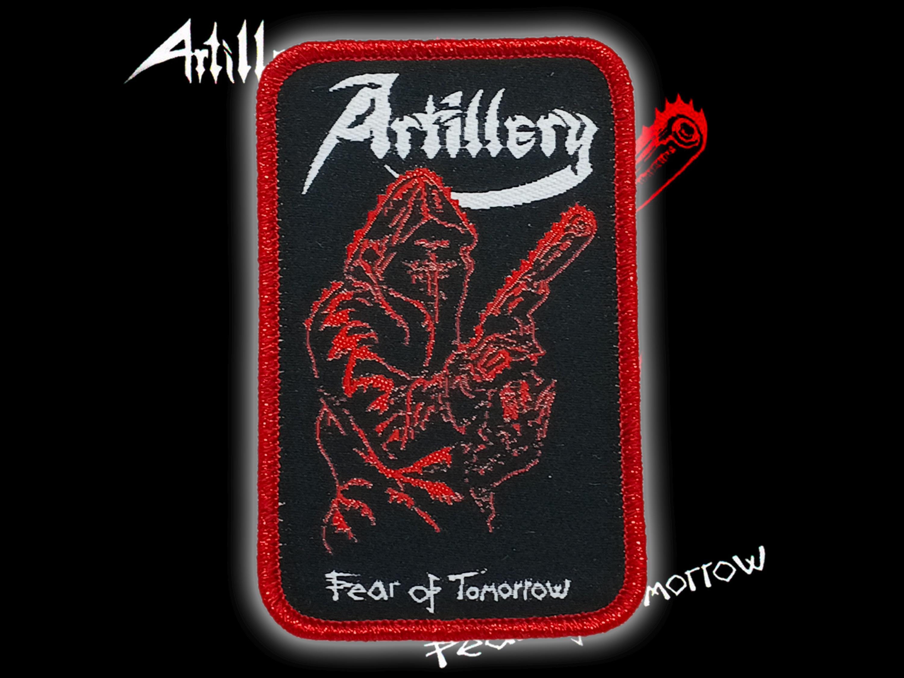 Artillery'fear of Tomorrow'woven Patch,thrashmetalpatch