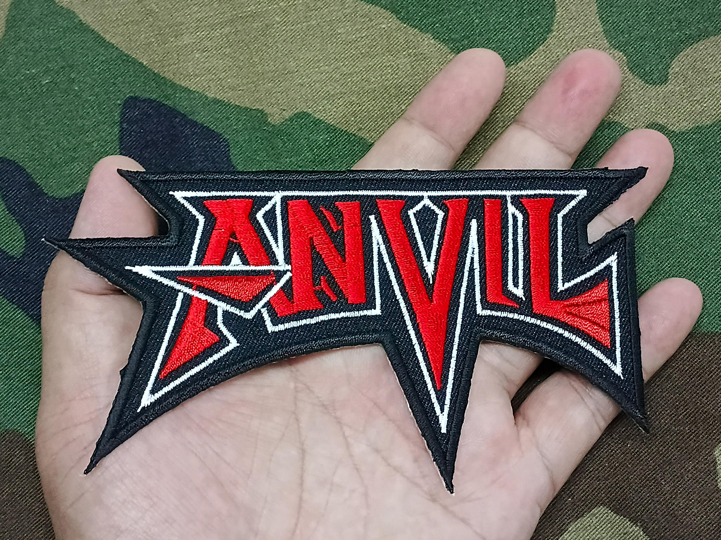 Anvil 'band's Logo' Embroidered Patch,heavyspeedmetalpatches ...