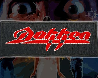 Lifelover - Toppa ricamata termoadesiva con fascia metallica