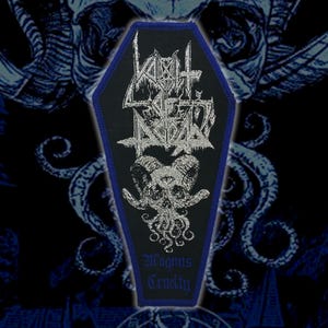 VOMIT OF DOOM 'Magnus Cruelty'Woven Patches, BlackDeathMetalpatches,UndergroundMetalpatches, BlackMetalpatch,BattleJacket,sewonpatch,