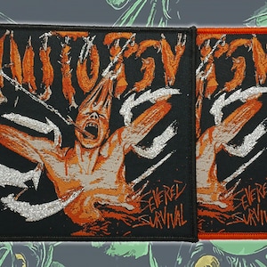 AUTOPSY/Severed Survival/Gewebter Aufnäher/Aufnäher für Kampfwesten/Death-Metal-Abzeichen/