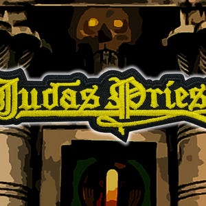 JUDAS PRIEST&#39;Logo&#39;Embroidered Patches,Heavy Metal patches,Rock band patches,Battle Jacket,