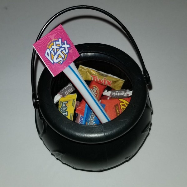 Halloween Trick or Treat Bucket 1/3 scale for 14.5- 18 inch dolls-candy optional