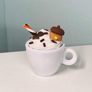 Fall Hot Chocolate for 15- 18 inch dolls- 1/3 scale doll drink