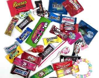 Mini Fun Size Halloween Trick or Treat Candy - 1/3 scale for 14.5- 18&quot; dolls-see photos for size
