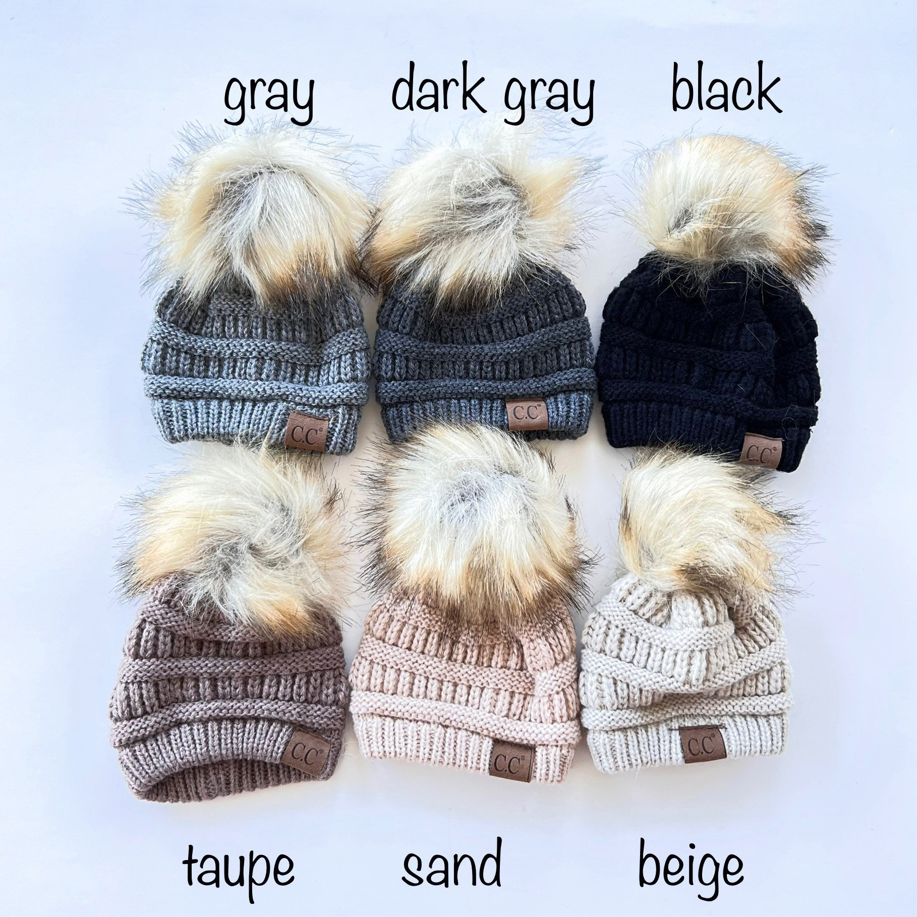 CC Beanie Stocking Cap for 14.5-18” Dolls- Just Like the