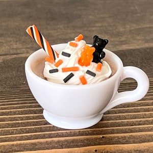 Mini Gummy Bear Hot Chocolate for 14- 18&quot; dolls drink hot cocoa 1/3 scale