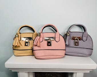Mini Purse for 15-18" doll- 1/3 scale fashion handbag accessory