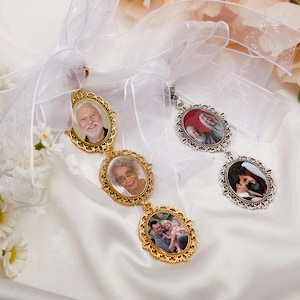 Custom Bridal Bouquet Charm,Wedding Bouquet Charm Custom Photos,Photo Bouquet Charm,Wedding Memory Bouquet Charm,Gift For Bride,Wedding Gift