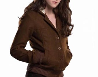Handmade Twilight Bella Swan Hooded Jacket