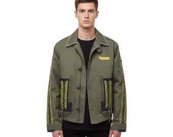 Handmade Alien Nostromo Jacket-Vintage Sci-Fi Inspired Cosplay Costume for Men & Women