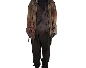 Freddy vs Jason Cosplay Costume | Handmade Halloween Outfit with Coat, Jumper & Trousers