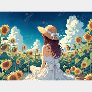 Memories of Summer quadratischen Harz bohrt Diamant Malerei Kit 60 cm x 80 cm ( 23,6 "x 31,5" 7 Spezielle Diamanten."