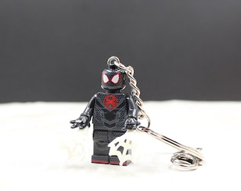 Custom Action figure Keychain | Superhero Keyring | Legendary Comic Inspired Toy Keychain | Geek Gift | Collectible Mini Figure Keyring