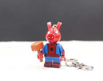 Custom Action figure Keychain | Superhero Keyring | Legendary Comic Inspired Toy Keychain | Geek Gift | Collectible Keyring