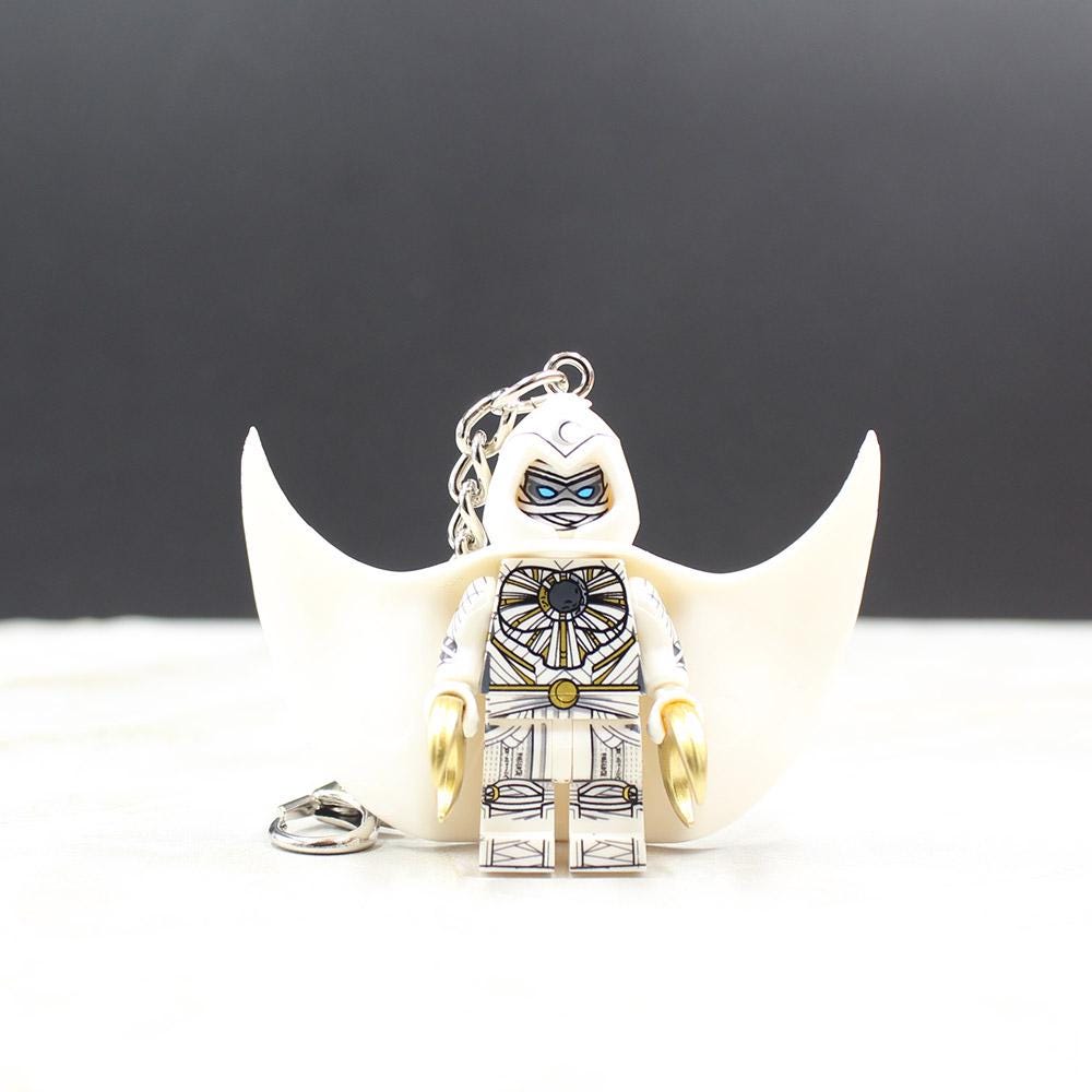 Customizable Figure Keychains Custom Action Figure Keychain | Superhero Keyring | Legendary Comic ...