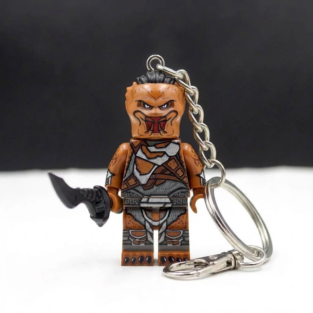 Custom Action Figure Keychain Predator Movie Inspired Toy Keychain ...