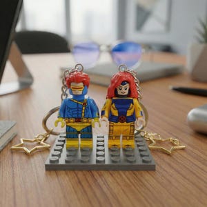 X Men Keychain Jean Grey - Etsy