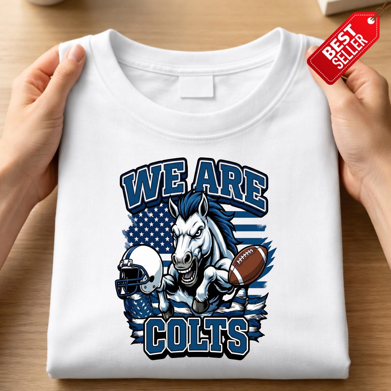 Colts Football Clipart PNG – Game Day Sublimation Design (digital ...