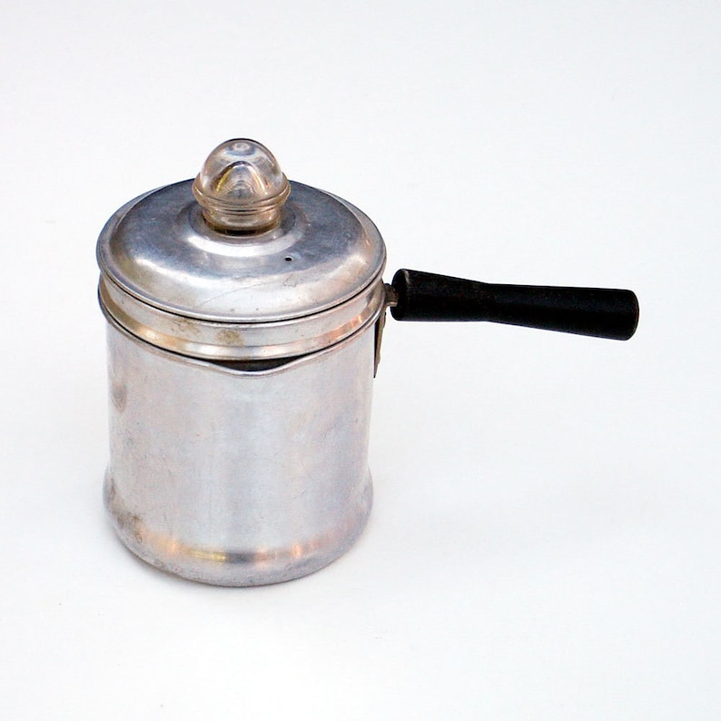 Vintage Aluminum Coffee Pot Camping 2 Cup Etsy