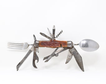 Campers Knife Fork Spoon Multitool