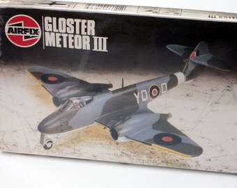 Model Airplane Kit Gloster Meteor III Airfix