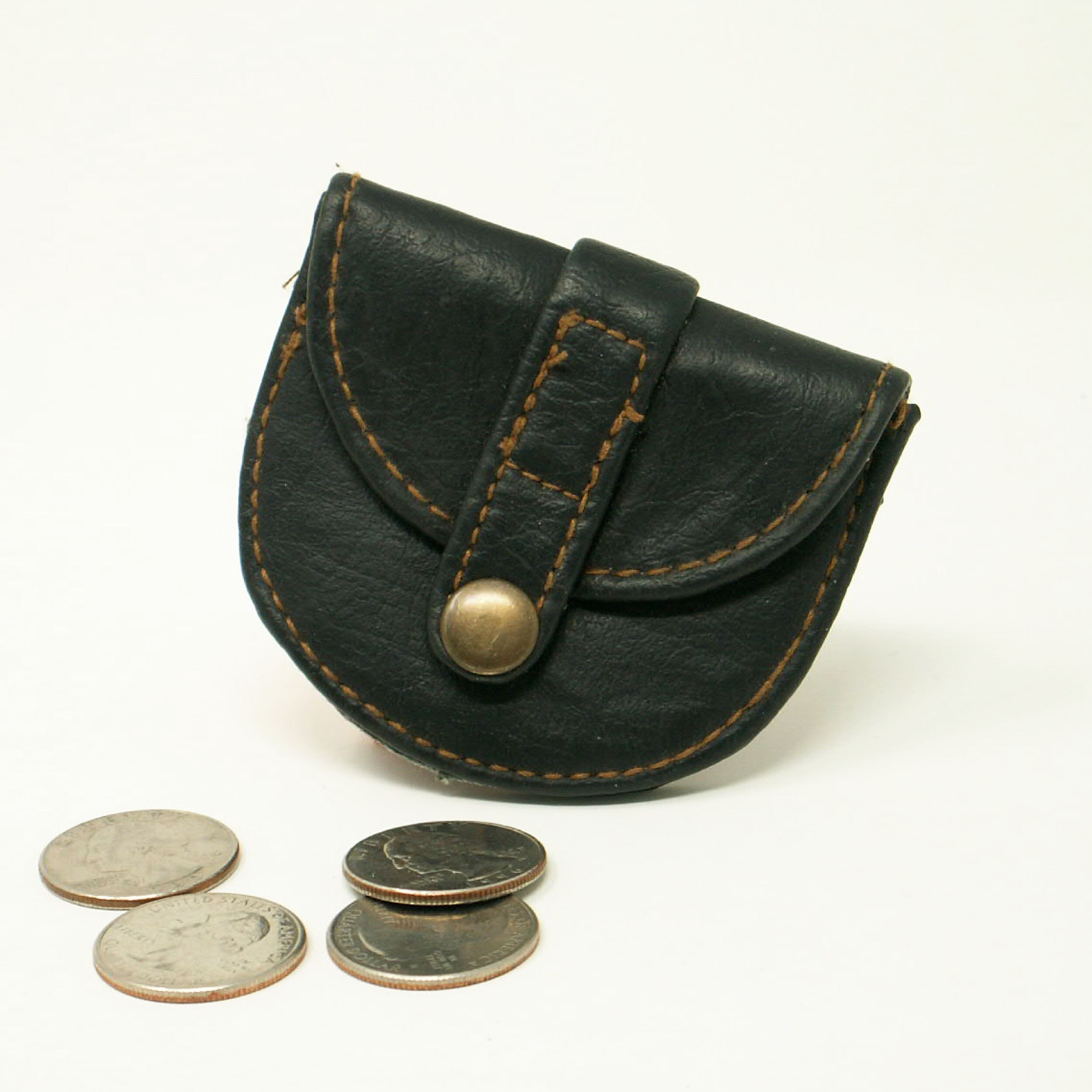 Leather cheap money purse