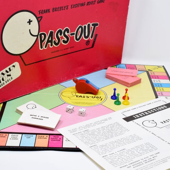 Pass Out Game Anniversary Edition Etsy