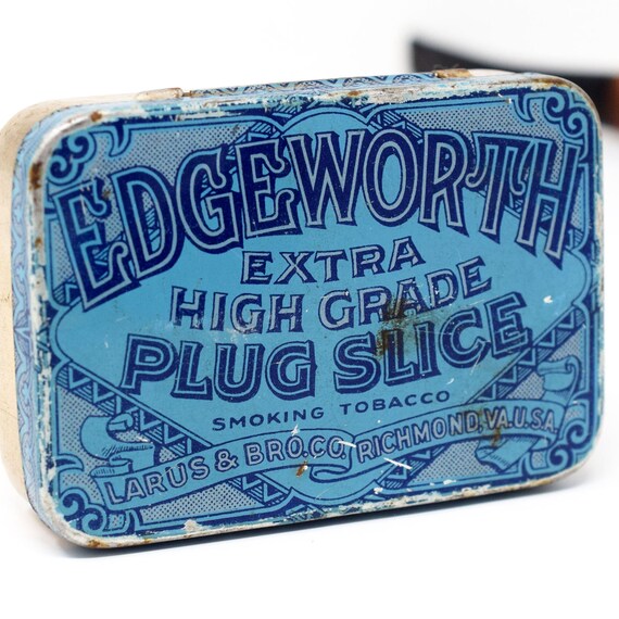 Vintage Edgeworth Tobacco Tin - Etsy