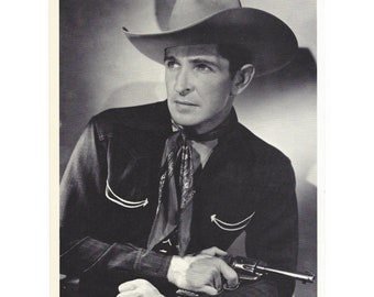 Bob Steele Hollywood Cowboy Fan Photo