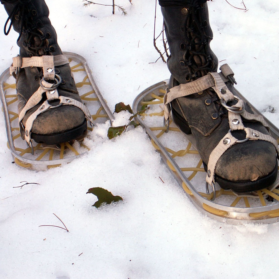 Aluminum Snowshoes Military Winter Gear Etsy