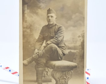 Military Real Photo Postcard