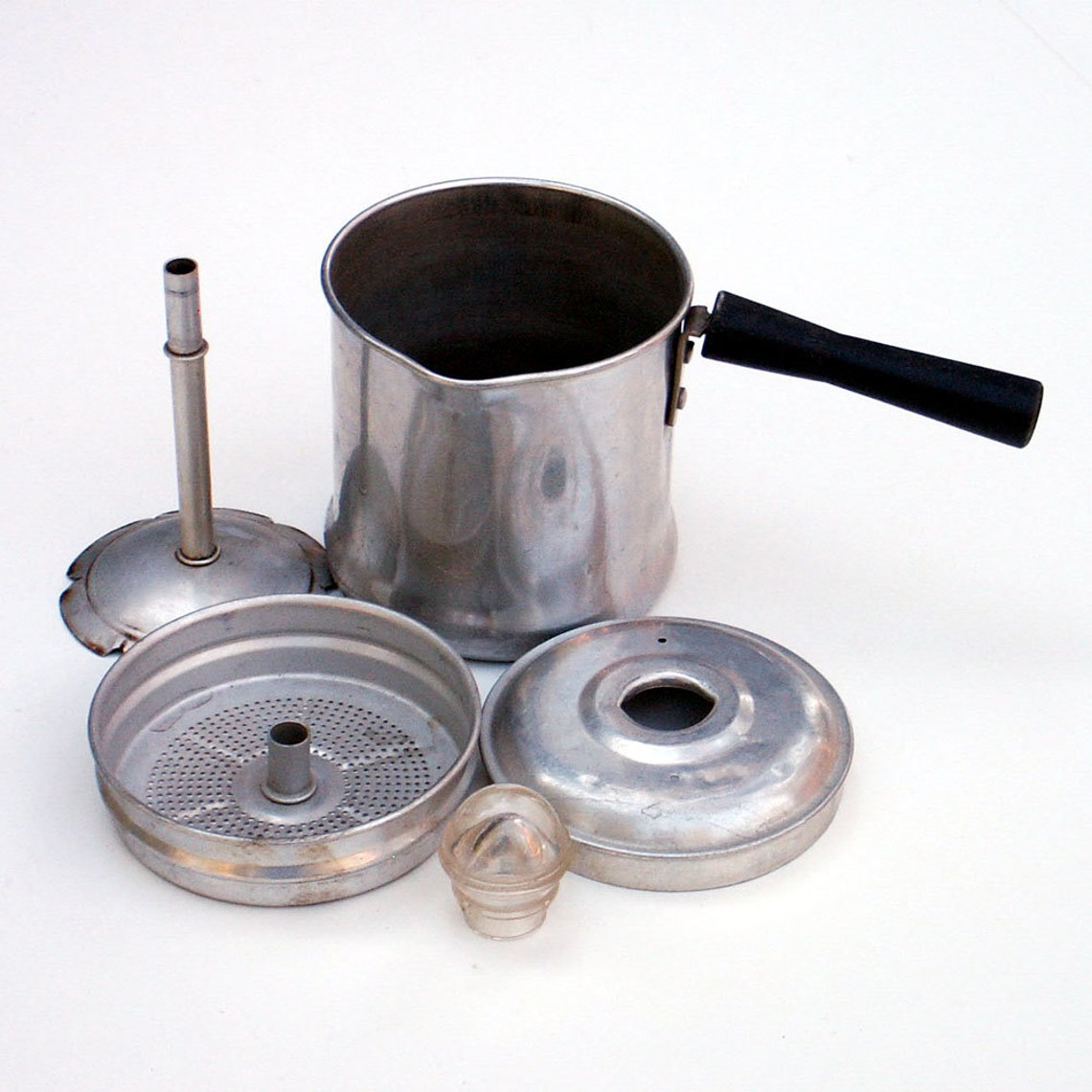 Vintage Aluminum Coffee Pot Camping 2 Cup Etsy