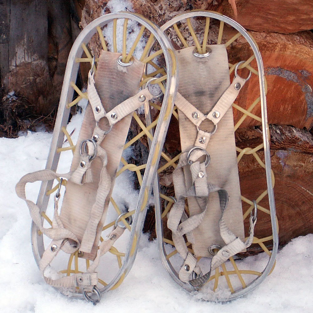 Lightweight Aluminum Snowshoes Army Surplus Military Winter Etsy