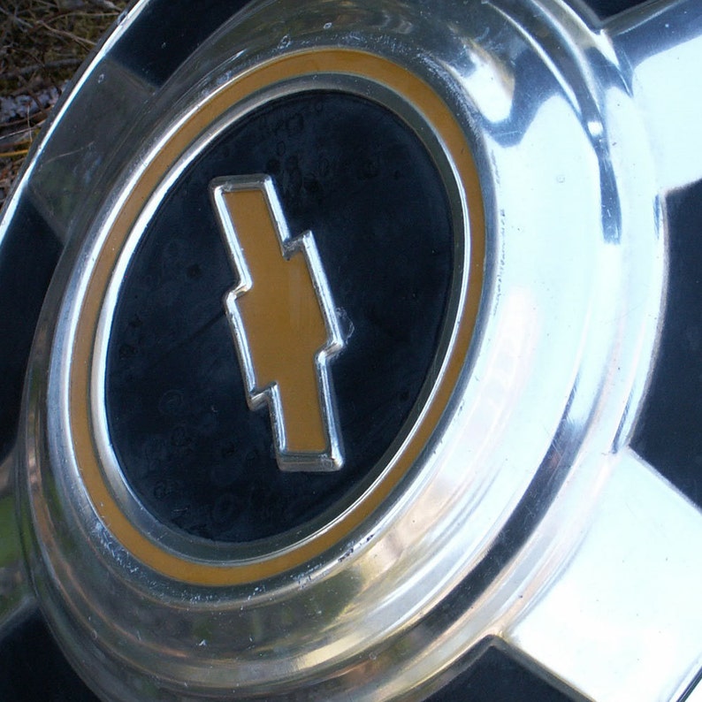 Vintage Chevy Hubcaps all Four Etsy