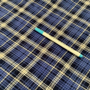 Washable, Waterproof, Reusable Puppy / Potty Pad - 18 x 24 Blue Plaid