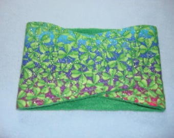 Dog Diaper - Male Dog Belly Band - St. Patrick's Day - Rainbow Shamrocks - Available in all Sizes