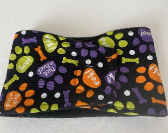 READY to SHIP - Large - Male Dog Diaper - Belly Band - Bones and Paws