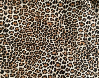 Washable, Waterproof, Reusable Puppy / Potty Pad - 18 x 24 - Beige and Brown Animal Print