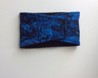 Dog Diaper - Male Dog - Belly Band - Belly Wrap - Black and Blue Oil Slick- Available in All Sizes