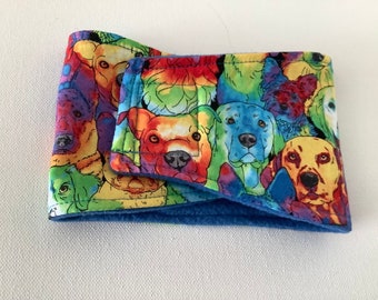 Dog Diaper - Male Dog Belly Band -Tie Dye Dogs  - Available in all Sizes