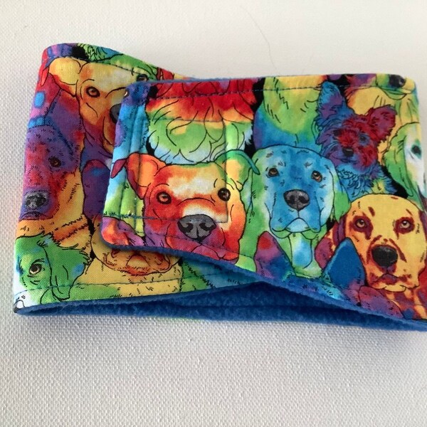 Dog Diaper - Male Dog Belly Band -Tie Dye Dogs  - Available in all Sizes