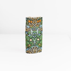 William Morris, Blackthorn print Stylish Case for Crochet Hooks - 21 Pockets for Circular Needles & 24 for Socks Needles unique needle case