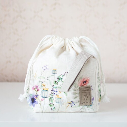 Almond Blossom by Vincent Van Goghknit. KIT Project Bags. Set | Etsy