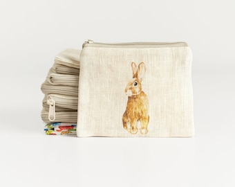 Small coin purse with bunny