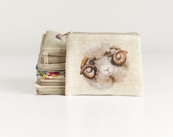 Small coin purse with Sheep