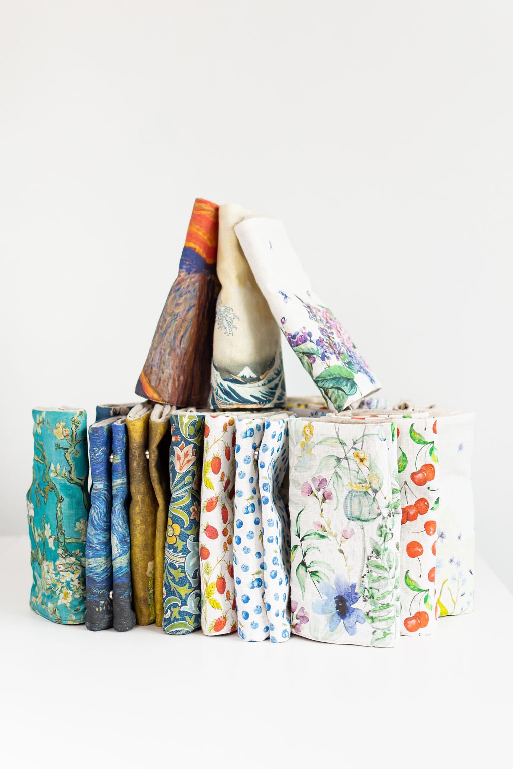 ウィリアム・モリス いちご泥棒 プリント かぎ針用スタイリッシュ