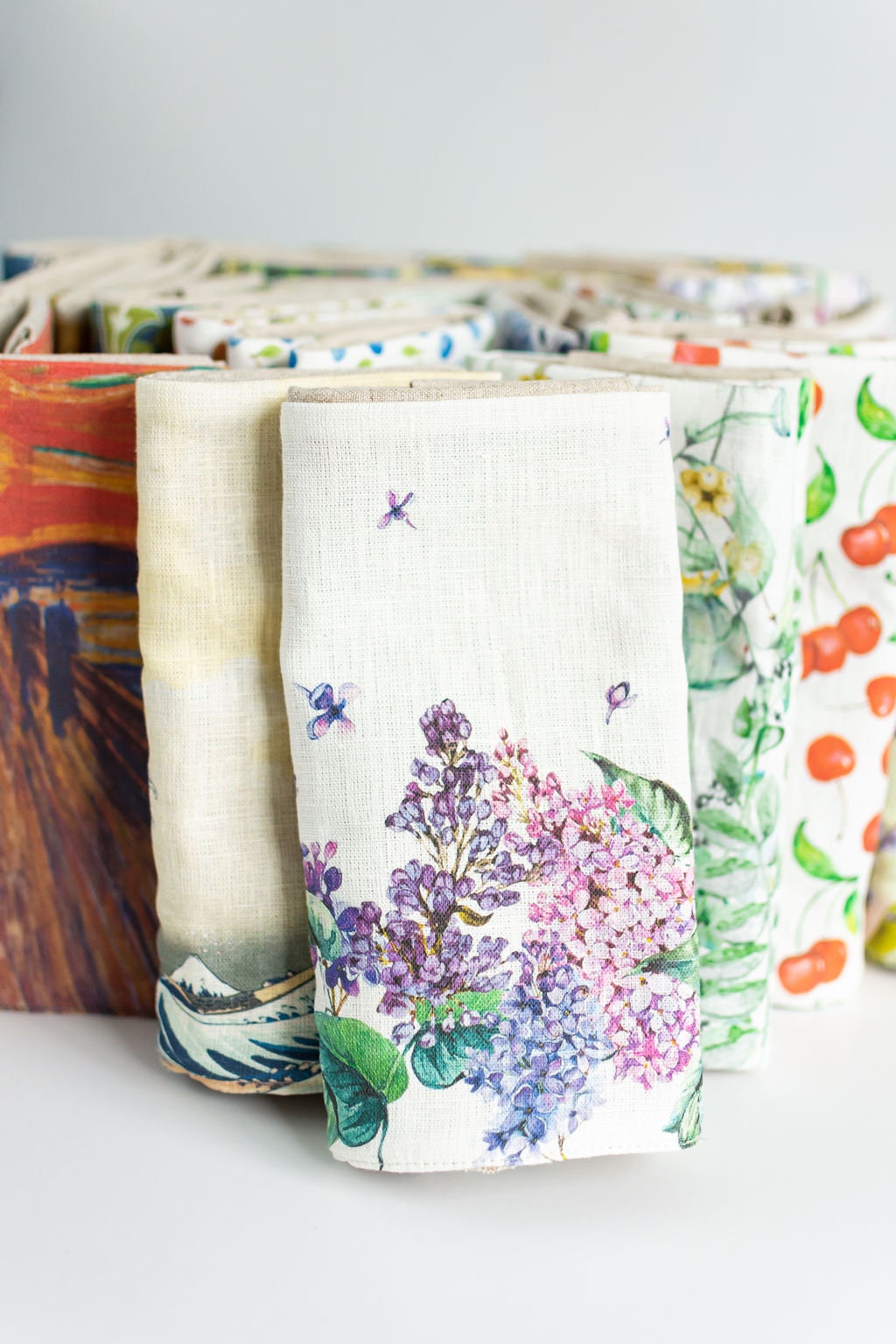 ウィリアム・モリス いちご泥棒 プリント かぎ針用スタイリッシュ